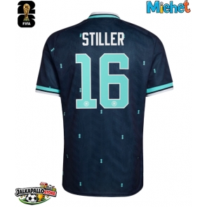 Saksa Angelo Stiller #16 Vieraspaita MM-kisat 2026 Lyhythihainen